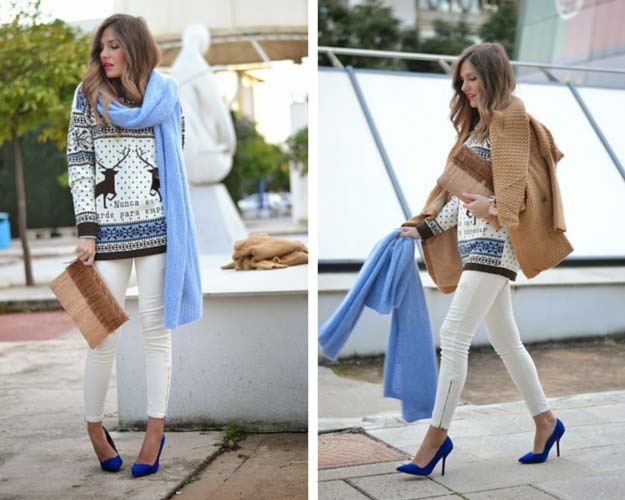 क्रिसमस Jumper Winter Outfit Idea