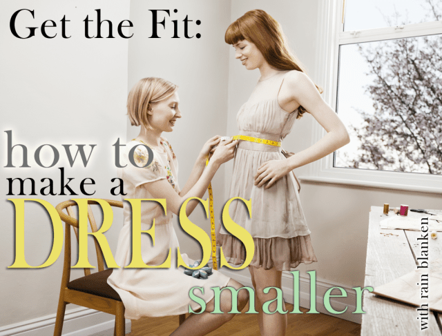 ทำ a dress smaller
