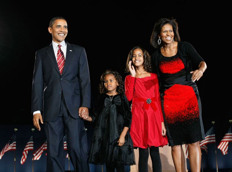 รักโอบามา Obama Holds Election Night Gathering In Chicago's Grant Park