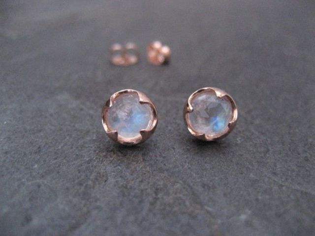 Rose gold jewelry on Etsy