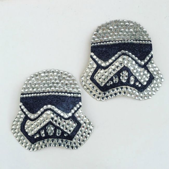 Storm Trooper Nipple Covers