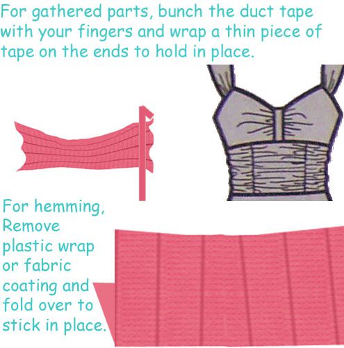 किस तरह To Duct Tape Dress