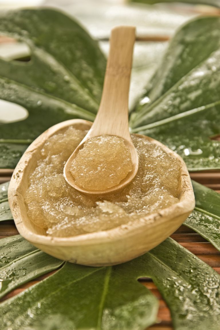 סוכר scrub for ingrown hairs
