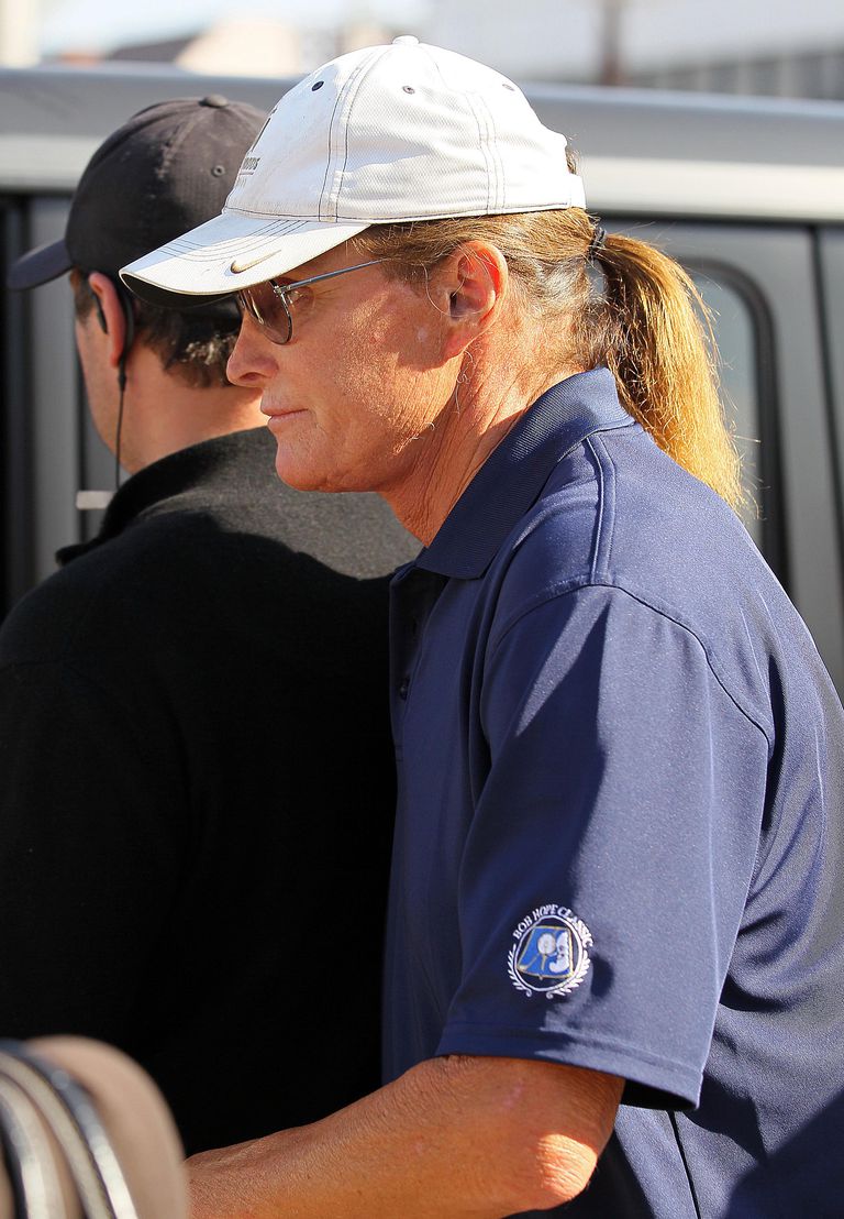 Bruce Jenner with a Ponytail