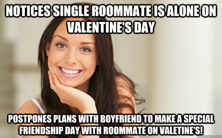 Valentine's friendship meme