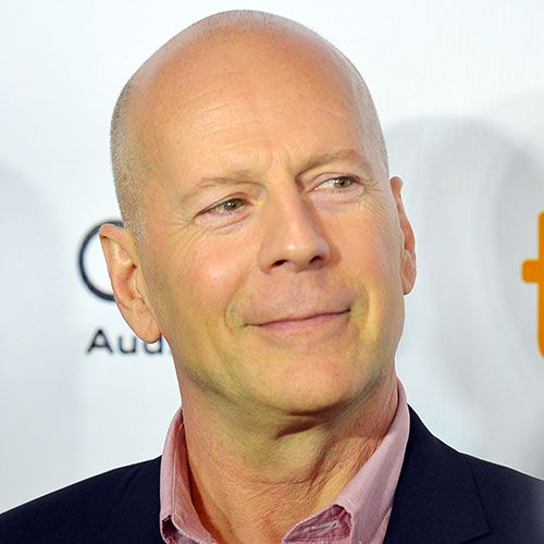Bruce Willis Shaved Head
