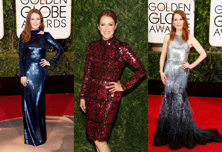 Julianne Moore on the red carpet