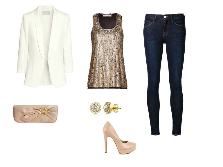 Odmor party outfit with jeans