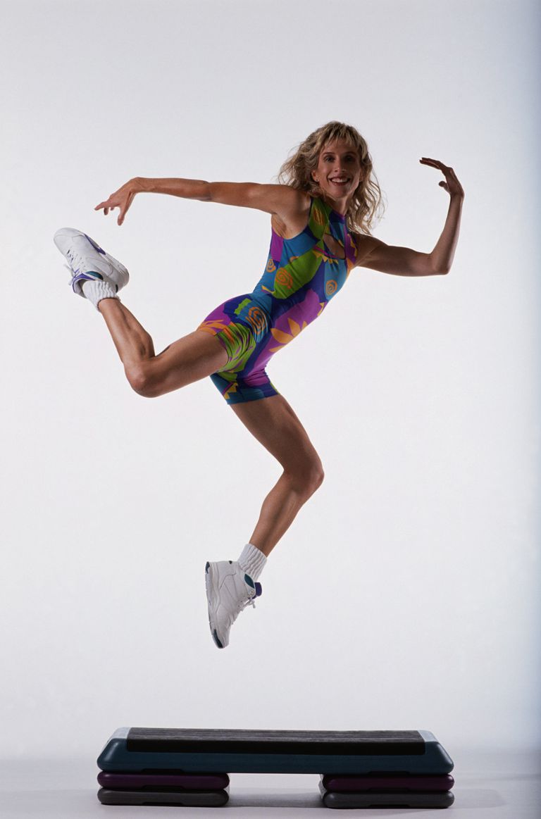 Aerobics in the air 1980s