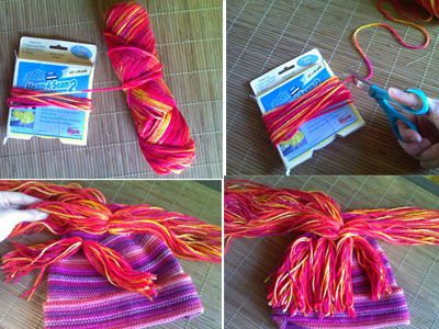 किस तरह to Make a Yarn Wig