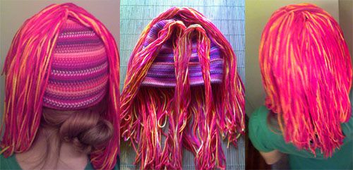 како to Make a Yarn Wig