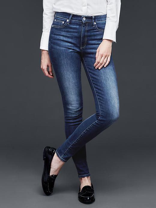 פער resolution high rise skinny jeans