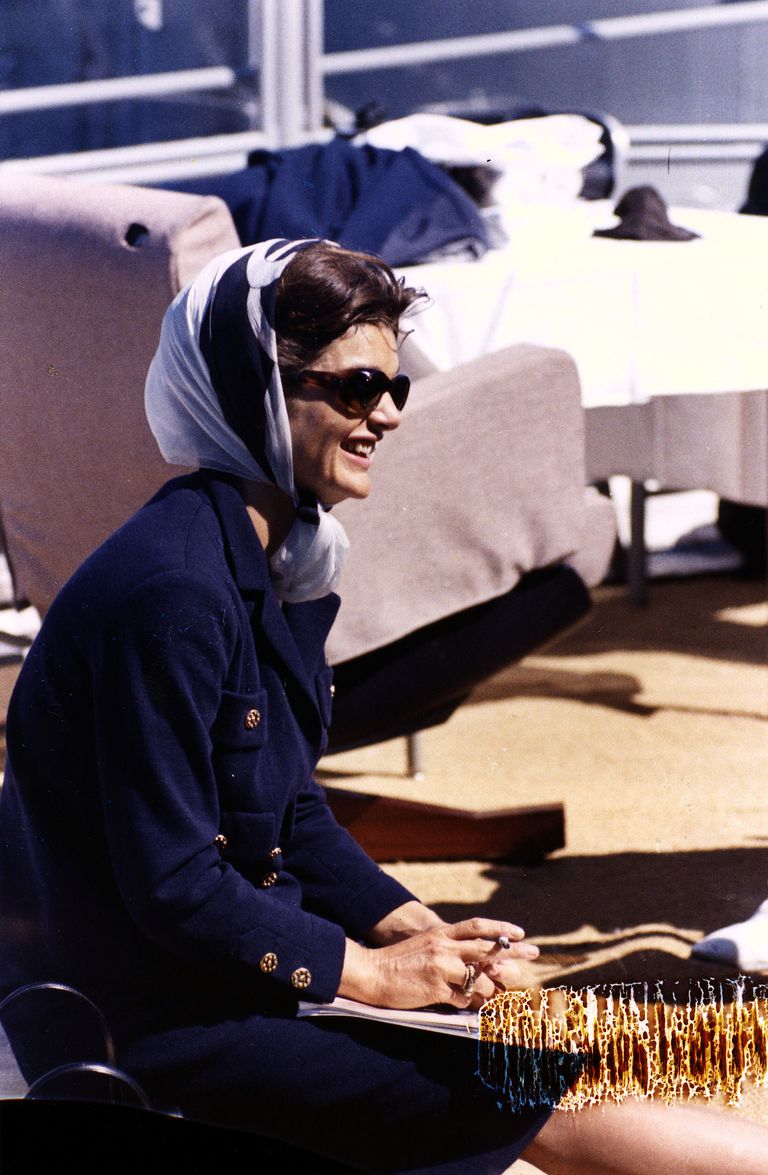 Jackie in sunglasses, September, 1962