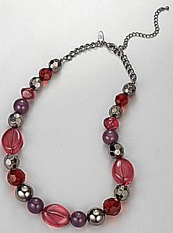 Stad Style Chunky Bead Necklace