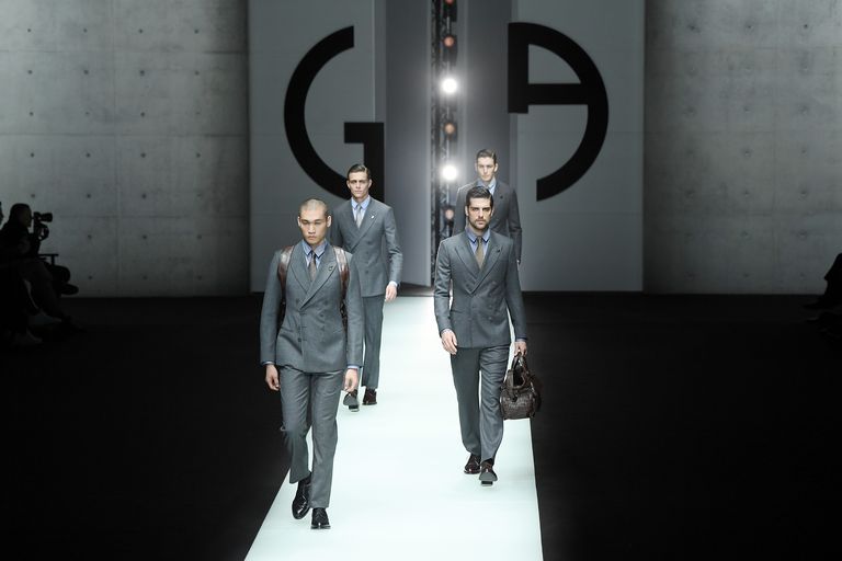 ג'ורג'יו Armani - Runway - Milan Men's Fashion Week Fall/Winter 2023/19