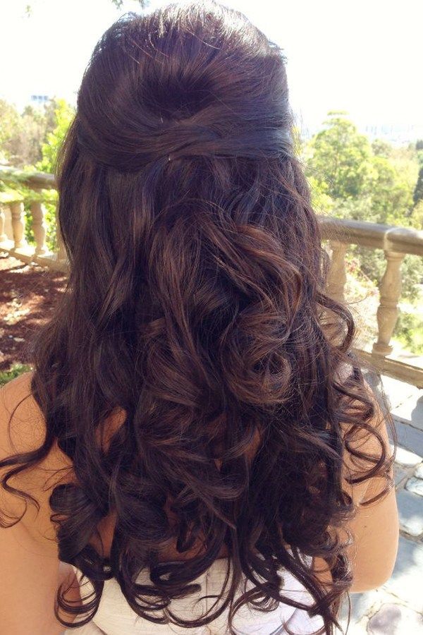 Prom Hairstyles pentru păr lung