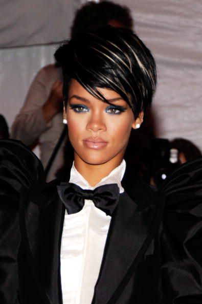Rihanna with highlights