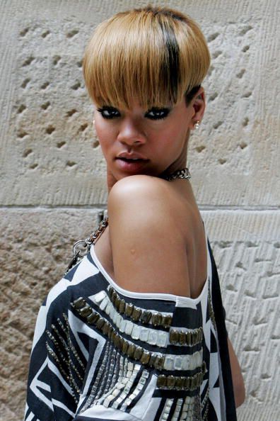Rihanna with boy style