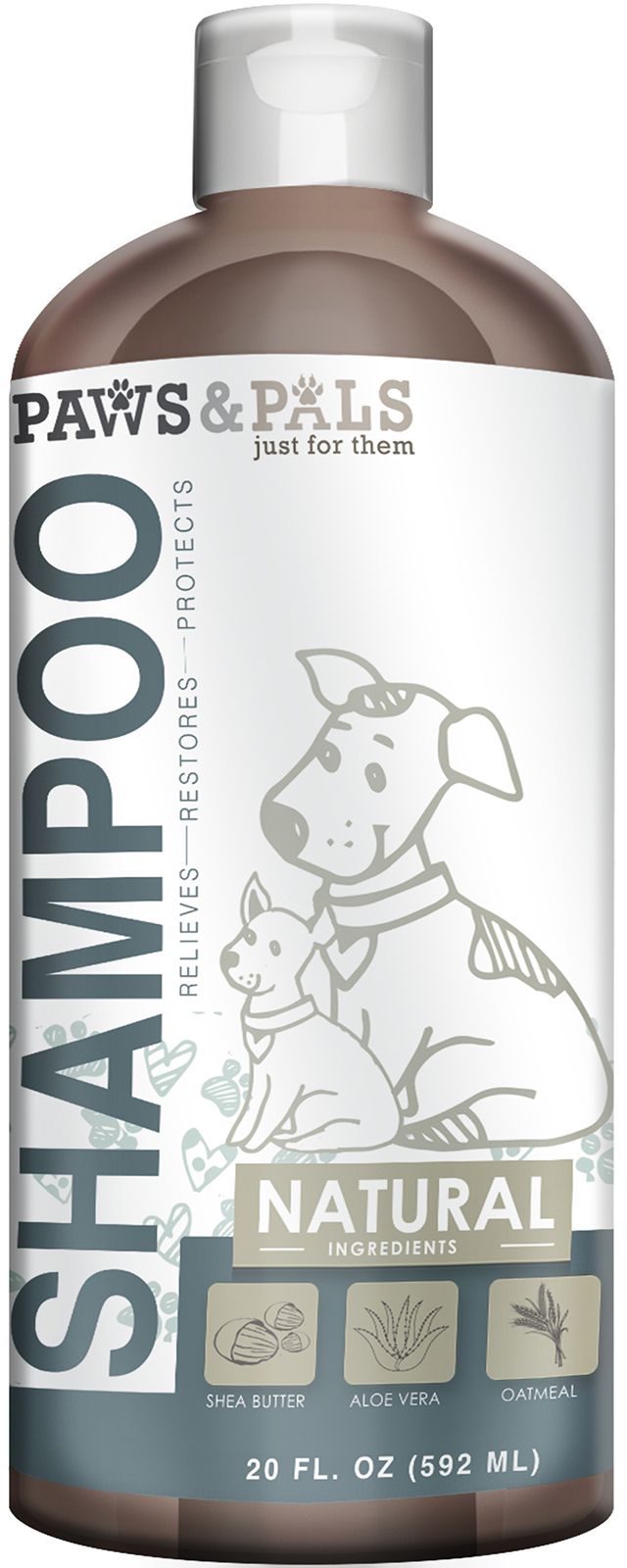 OxGord Organic Oatmeal Dog Shampoo & Conditioner