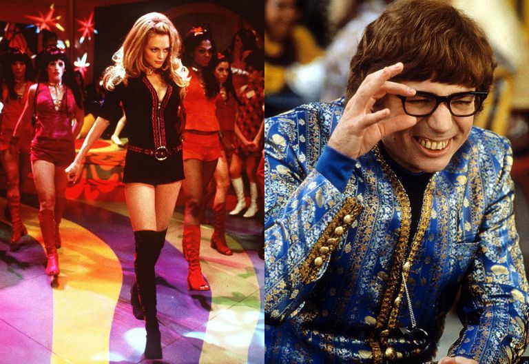 Hanga Graham and Mike Myers in Austin Powers: The Spy Who Shagged Me
