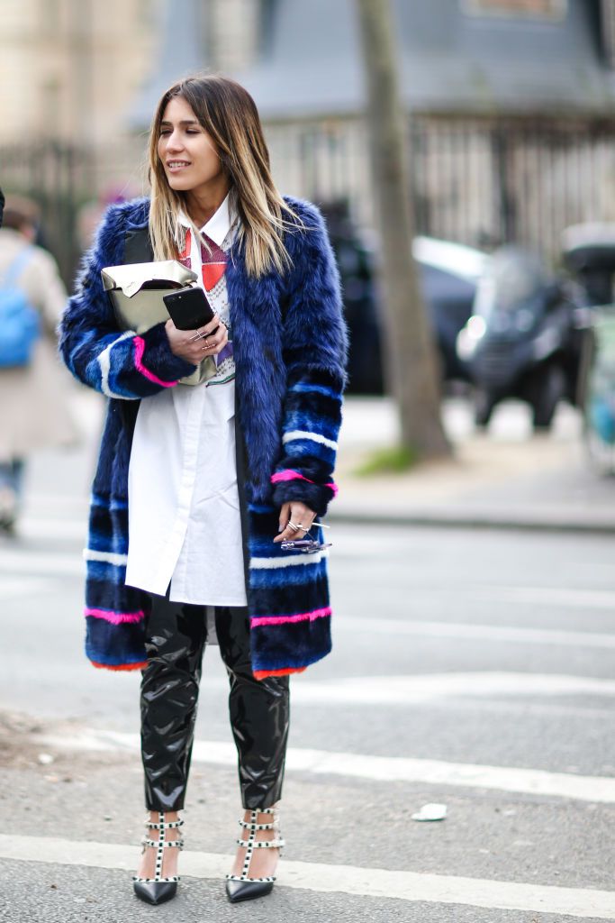 utca style blue winter coat