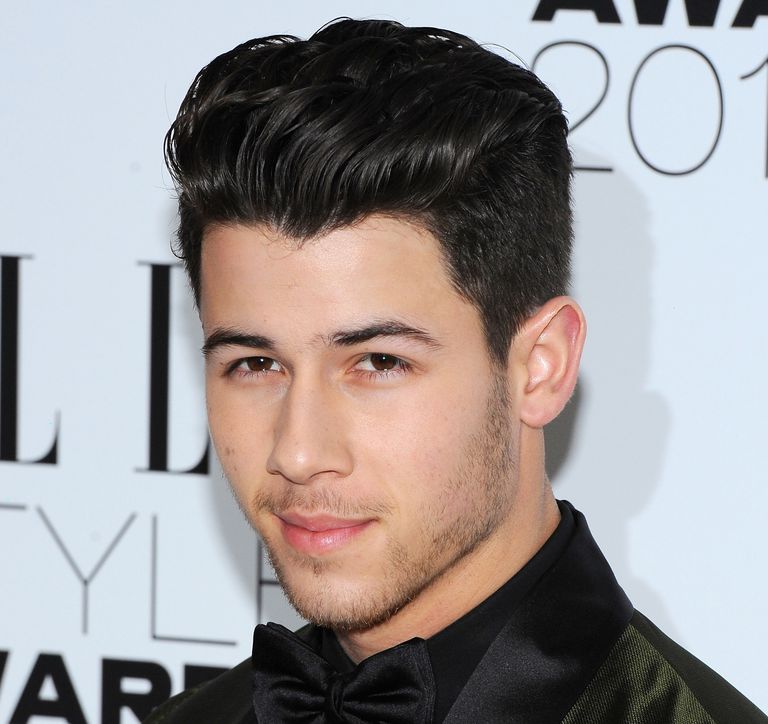 Nick Jonas Pompadour Haircut