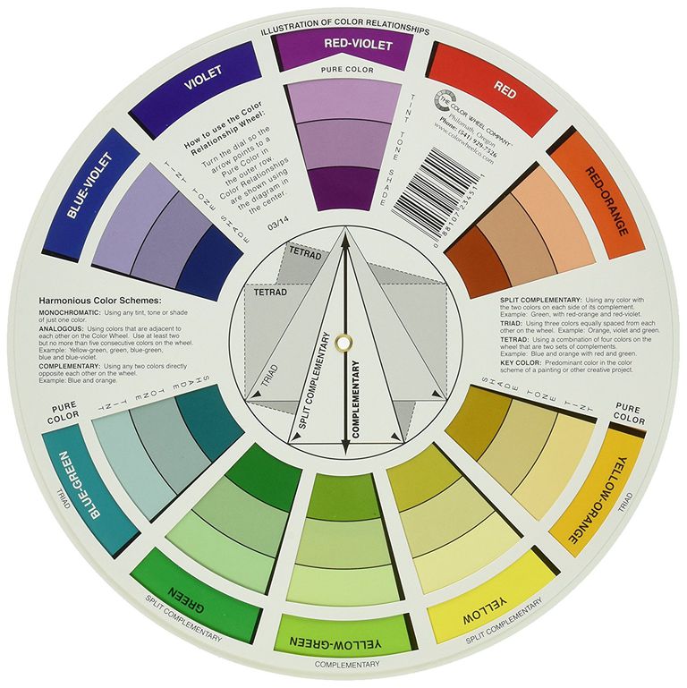 रंग wheel