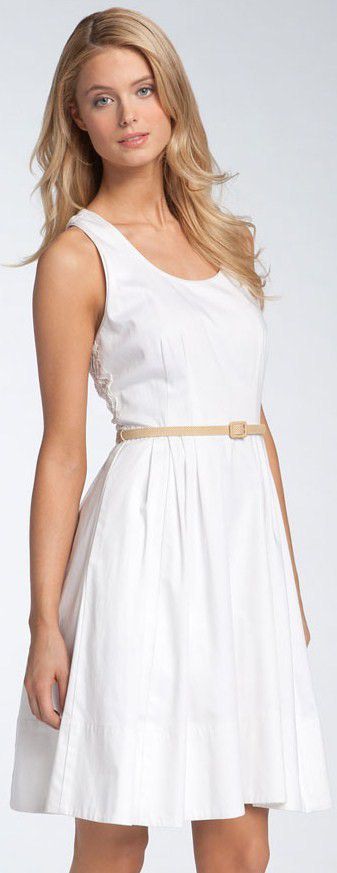bijela dress