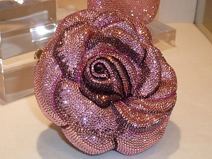 Leiber Precious Rose Bag by Judith Leiber