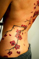 Kaj pomeni tetovaže češnjevega cveta?
