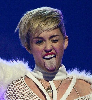 bir picture of Miley Cyrus