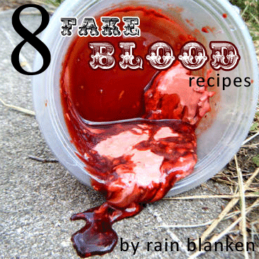 מְזוּיָף blood recipes